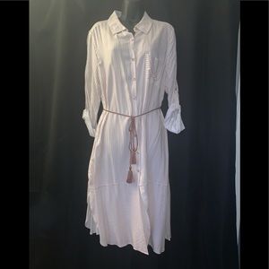 Striped shirt dress🌸